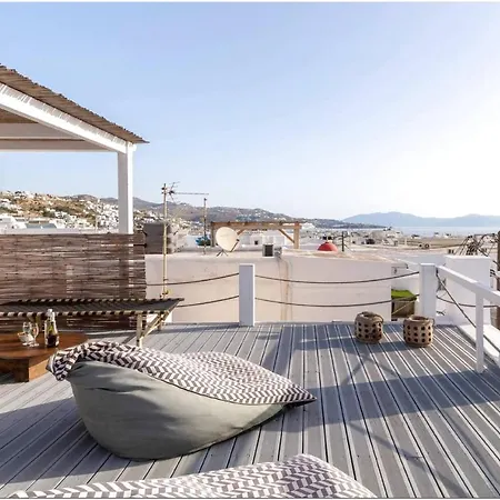 Villa Mykonos Centre 8 Pax With Jacuzzi Mykonos Town